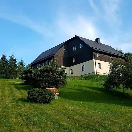 Chaloupka Slamenka Villa Loučná pod Klínovcem Exterior foto